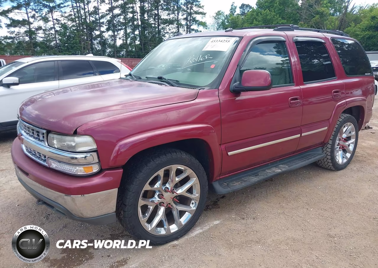2005 Chevrolet Tahoe Lt VIN:1GNEK13T55R128093 - 2
