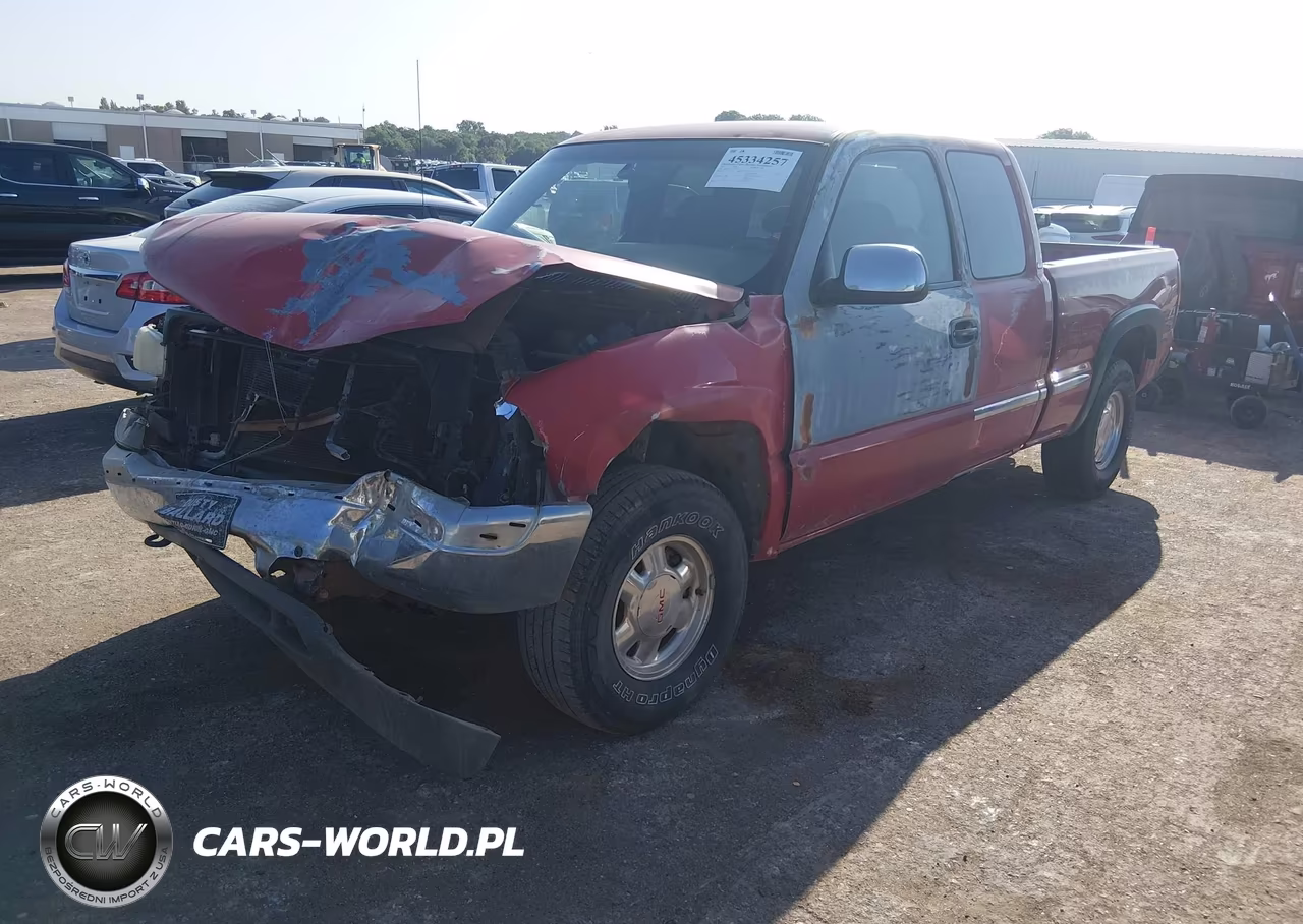 2001 GMC Sierra 1500 Sle VIN:2GTEK19TX11393059 - 2