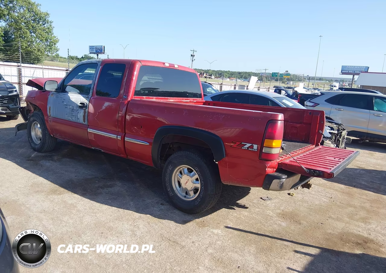2001 GMC Sierra 1500 Sle VIN:2GTEK19TX11393059 - 3