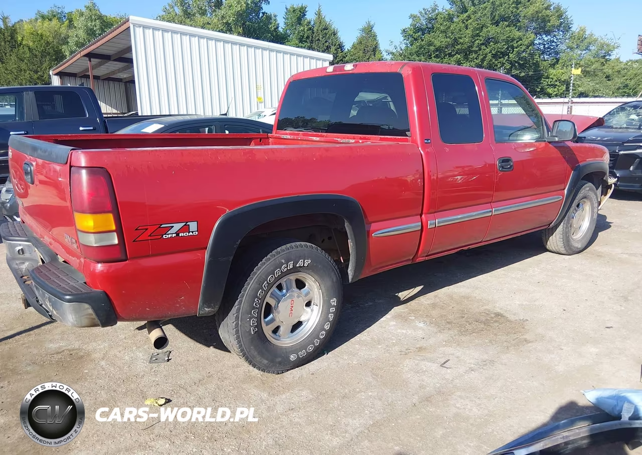 2001 GMC Sierra 1500 Sle VIN:2GTEK19TX11393059 - 4