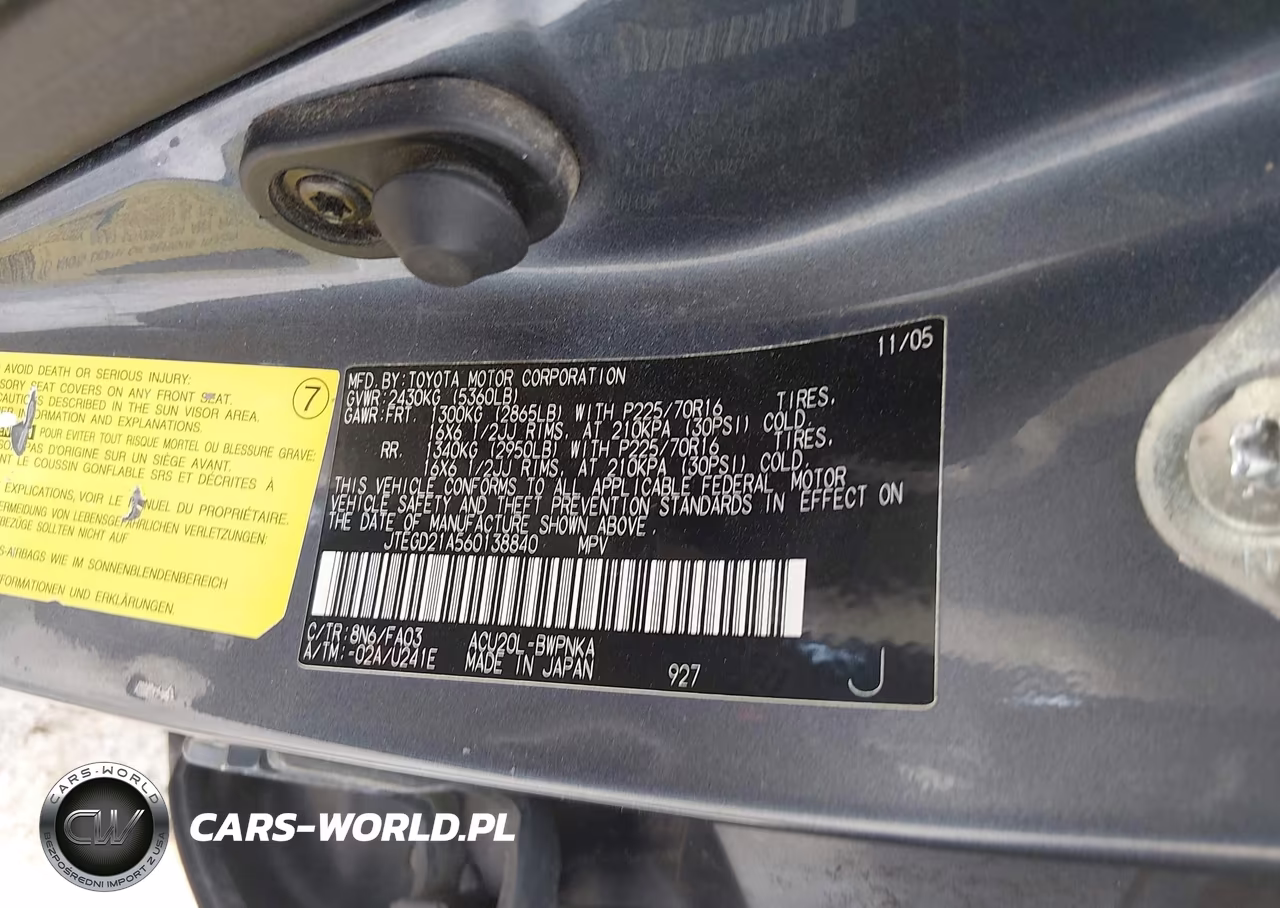 2006 Toyota Highlander VIN:JTEGD21A560138840 - 9