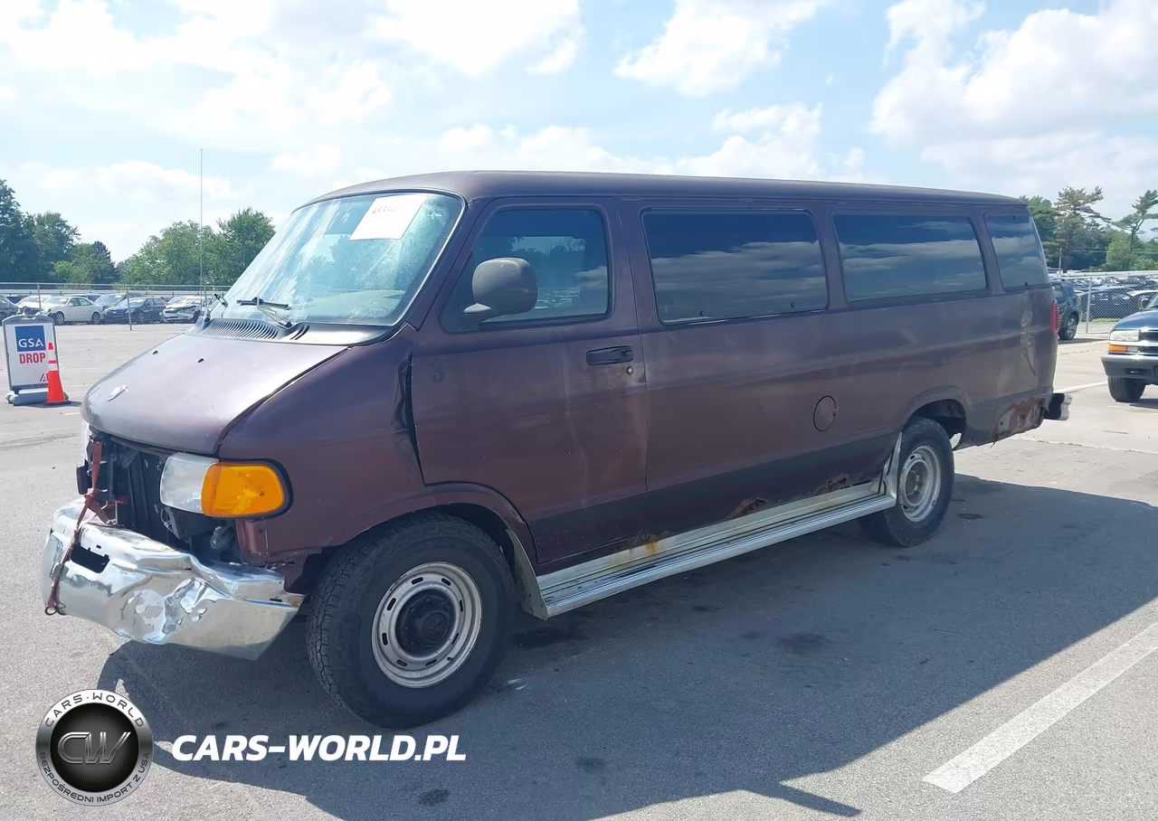 2001 Dodge Ram Wagon 3500 VIN:2B5WB35Z91K543093 - 2