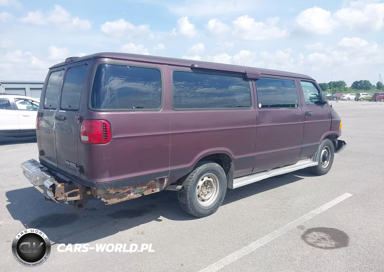 2001 Dodge Ram Wagon 3500 VIN:2B5WB35Z91K543093 - 4