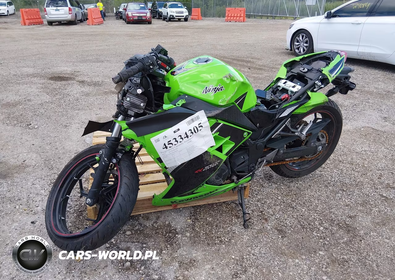 2014 Kawasaki Ex300 A VIN:JKAEX8A14EA008394 - 2