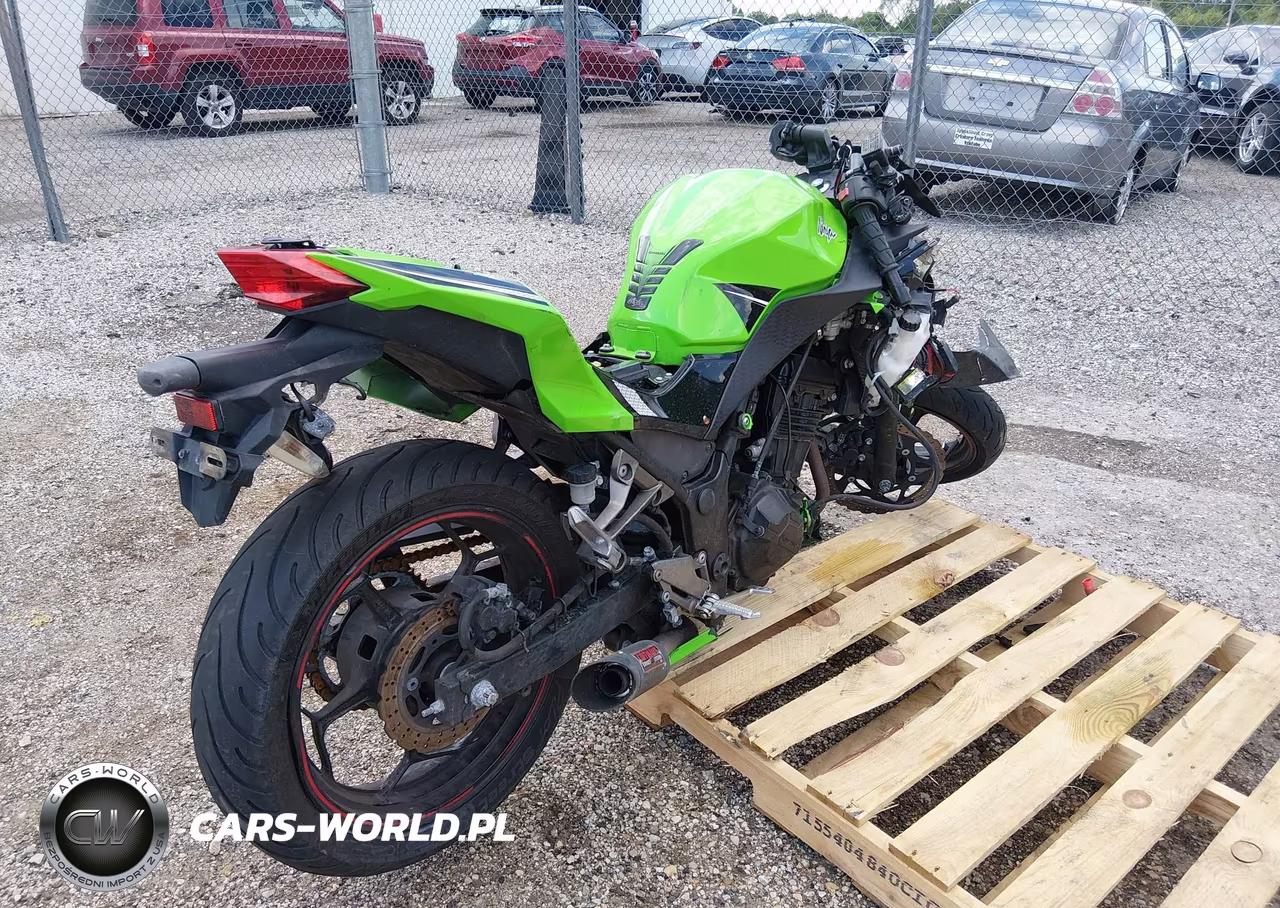 2014 Kawasaki Ex300 A VIN:JKAEX8A14EA008394 - 4