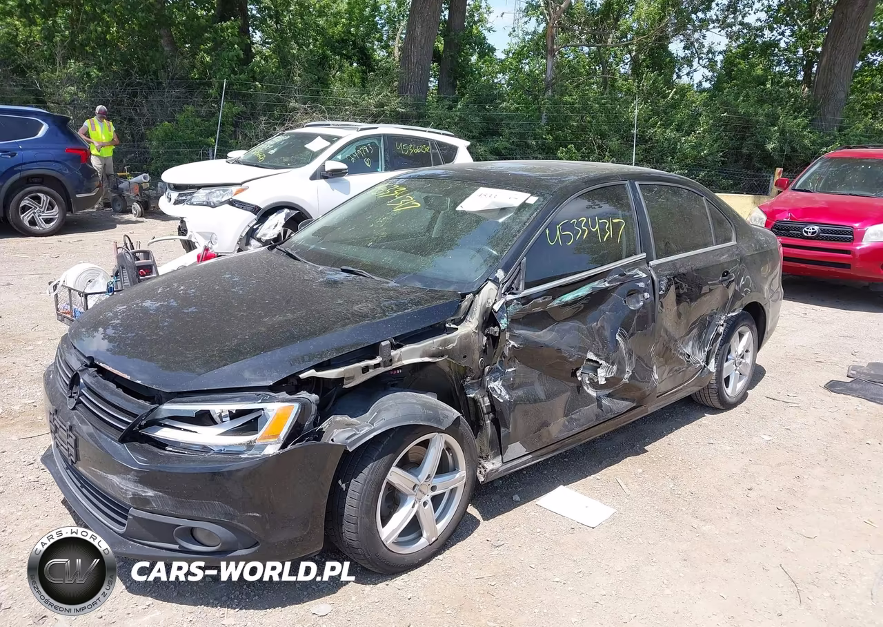 2012 Volkswagen Jetta 2.0L Tdi VIN:3VWLL7AJ6CM036276 - 2