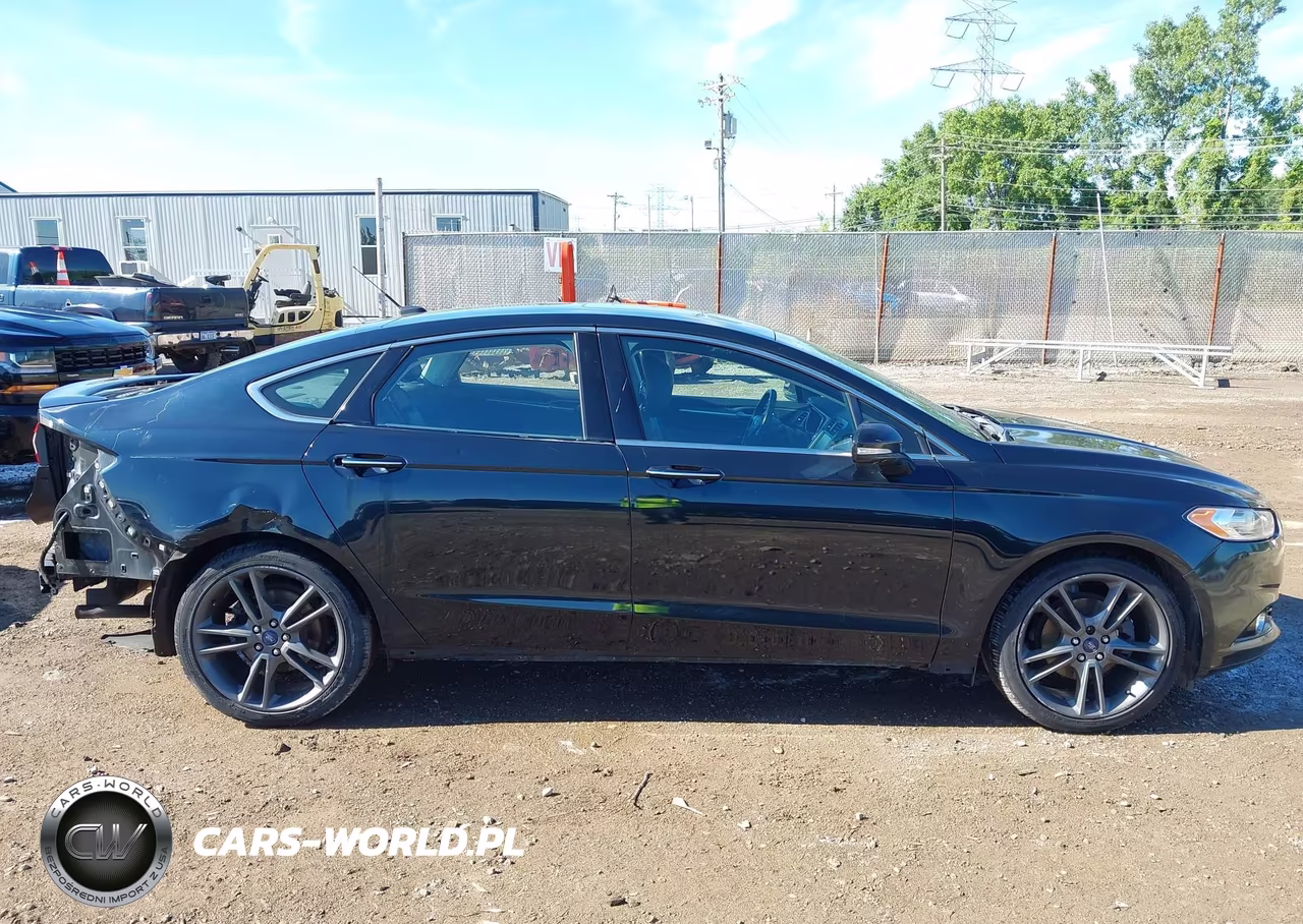 2014 Ford Fusion Titanium VIN:3FA6P0K96ER200217 - 14