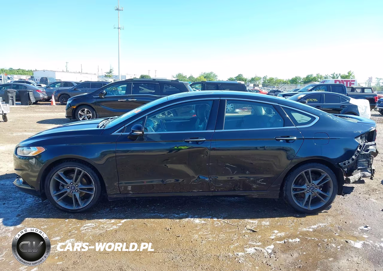 2014 Ford Fusion Titanium VIN:3FA6P0K96ER200217 - 15