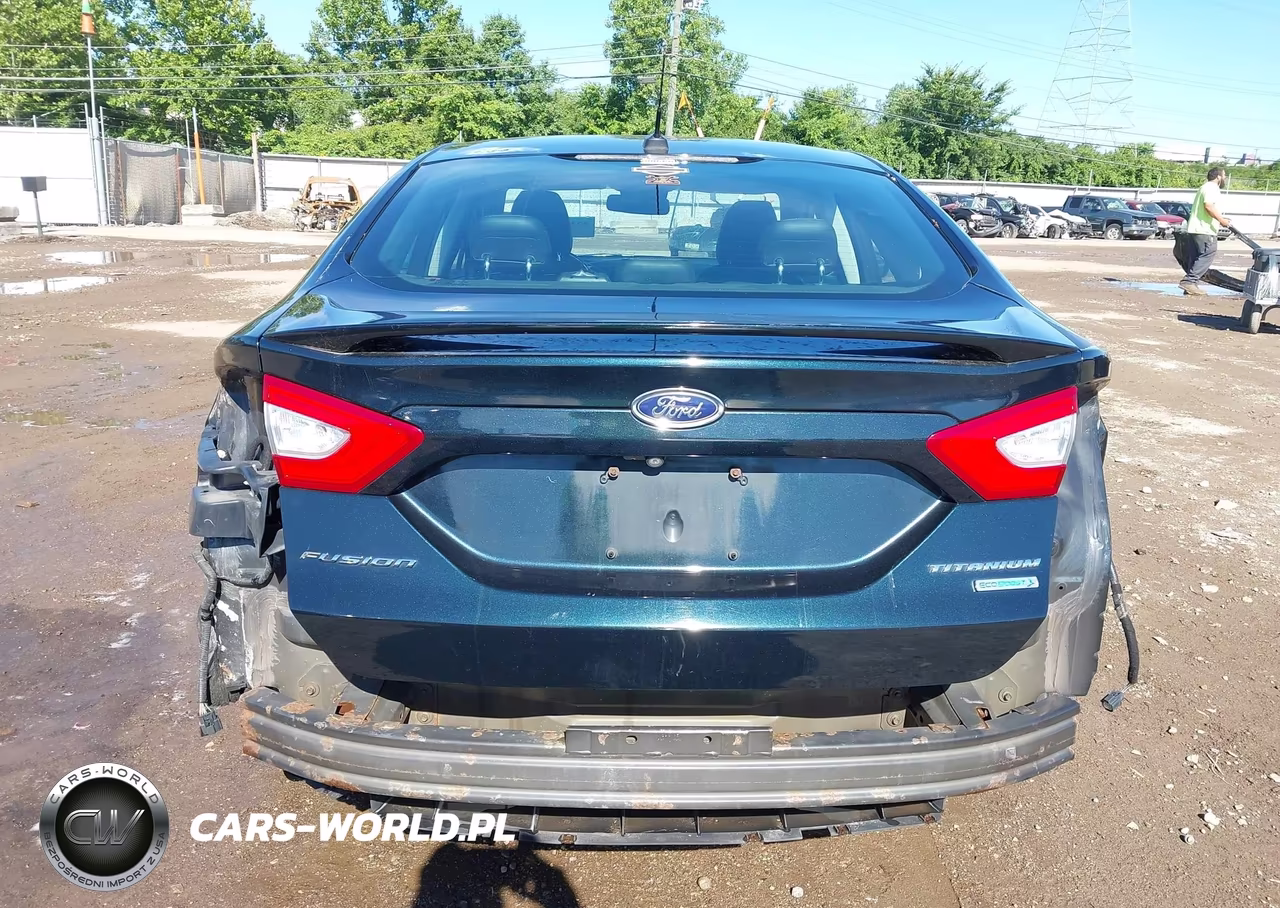2014 Ford Fusion Titanium VIN:3FA6P0K96ER200217 - 17