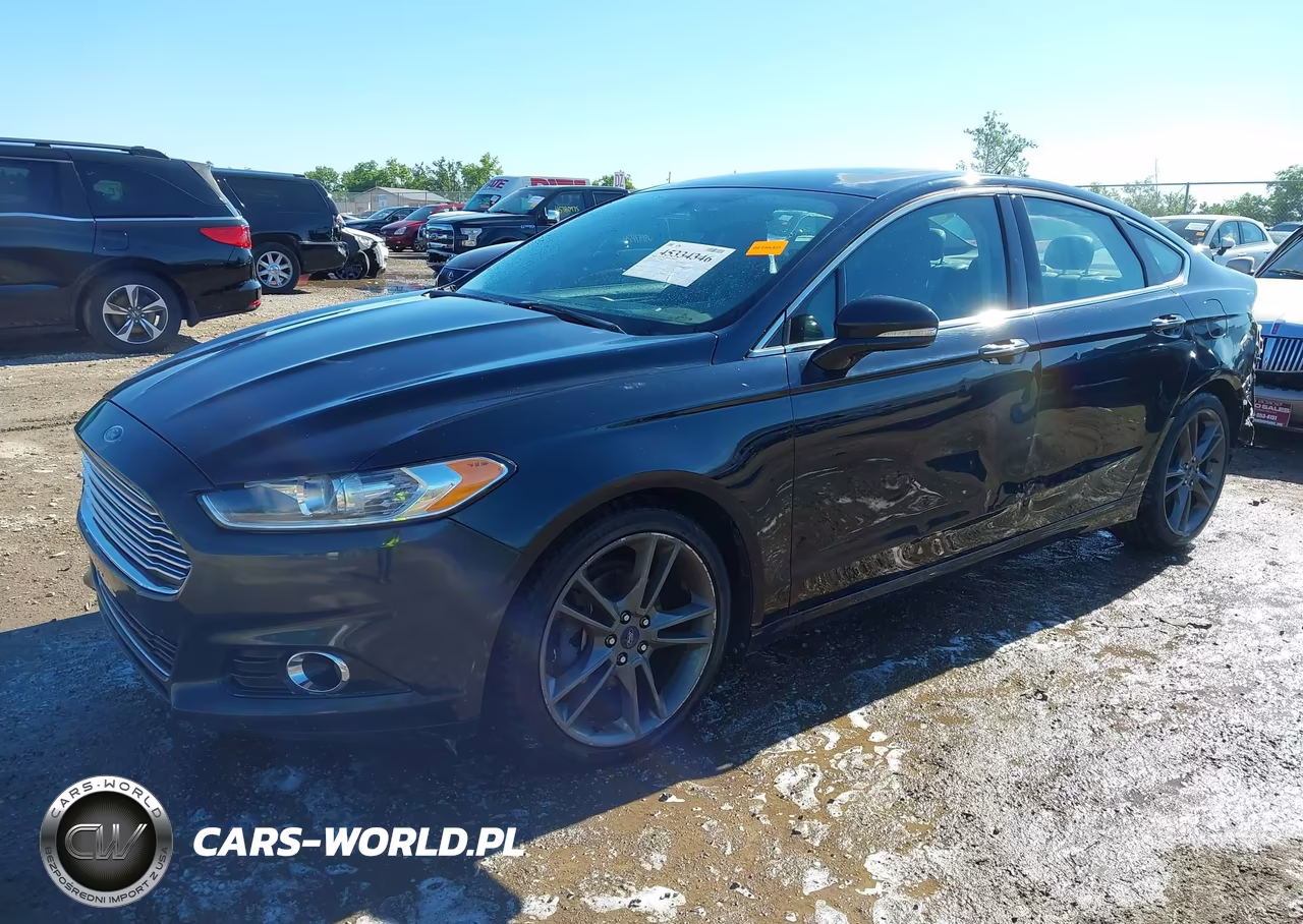 2014 Ford Fusion Titanium VIN:3FA6P0K96ER200217 - 2