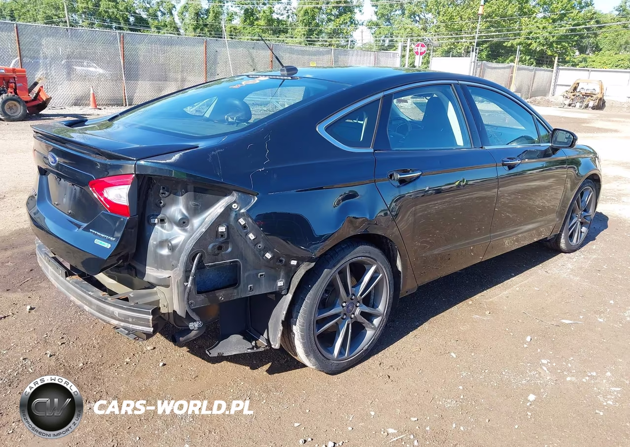 2014 Ford Fusion Titanium VIN:3FA6P0K96ER200217 - 4