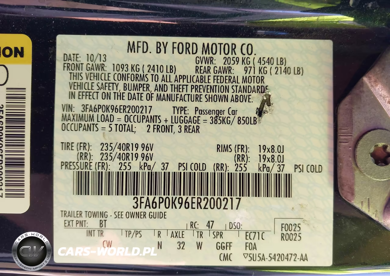 2014 Ford Fusion Titanium VIN:3FA6P0K96ER200217 - 9