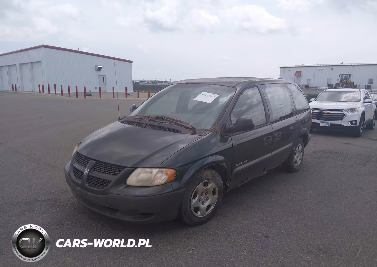 2001 Dodge Caravan Se VIN:1B4GP25B31B118711 - 2