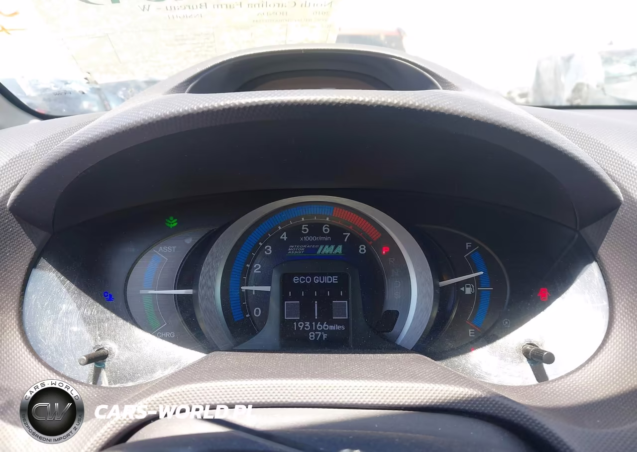 2010 Honda Insight Ex VIN:JHMZE2H70AS037544 - 7