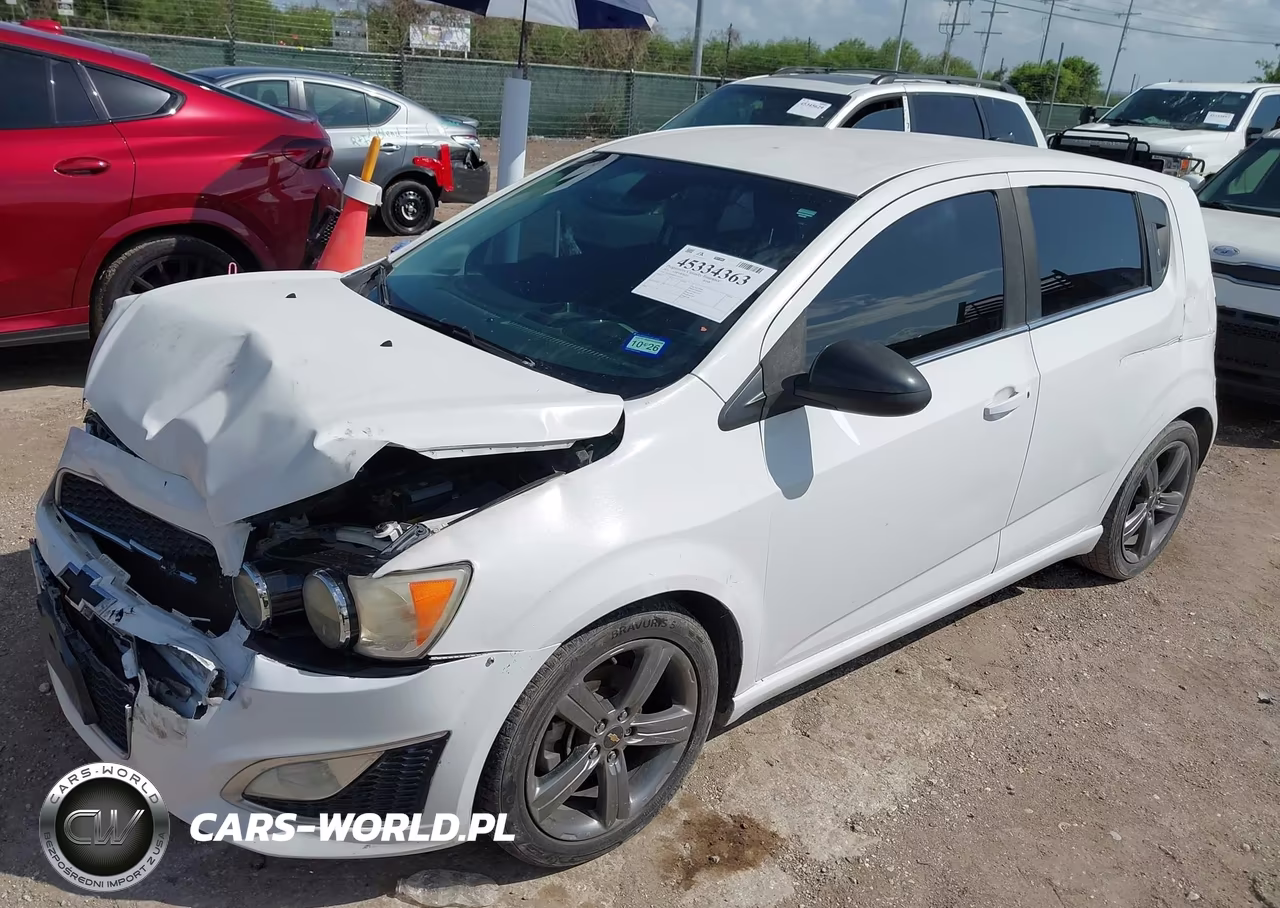 2014 Chevrolet Sonic Rs Auto VIN:1G1JG6SB6E4152214 - 2