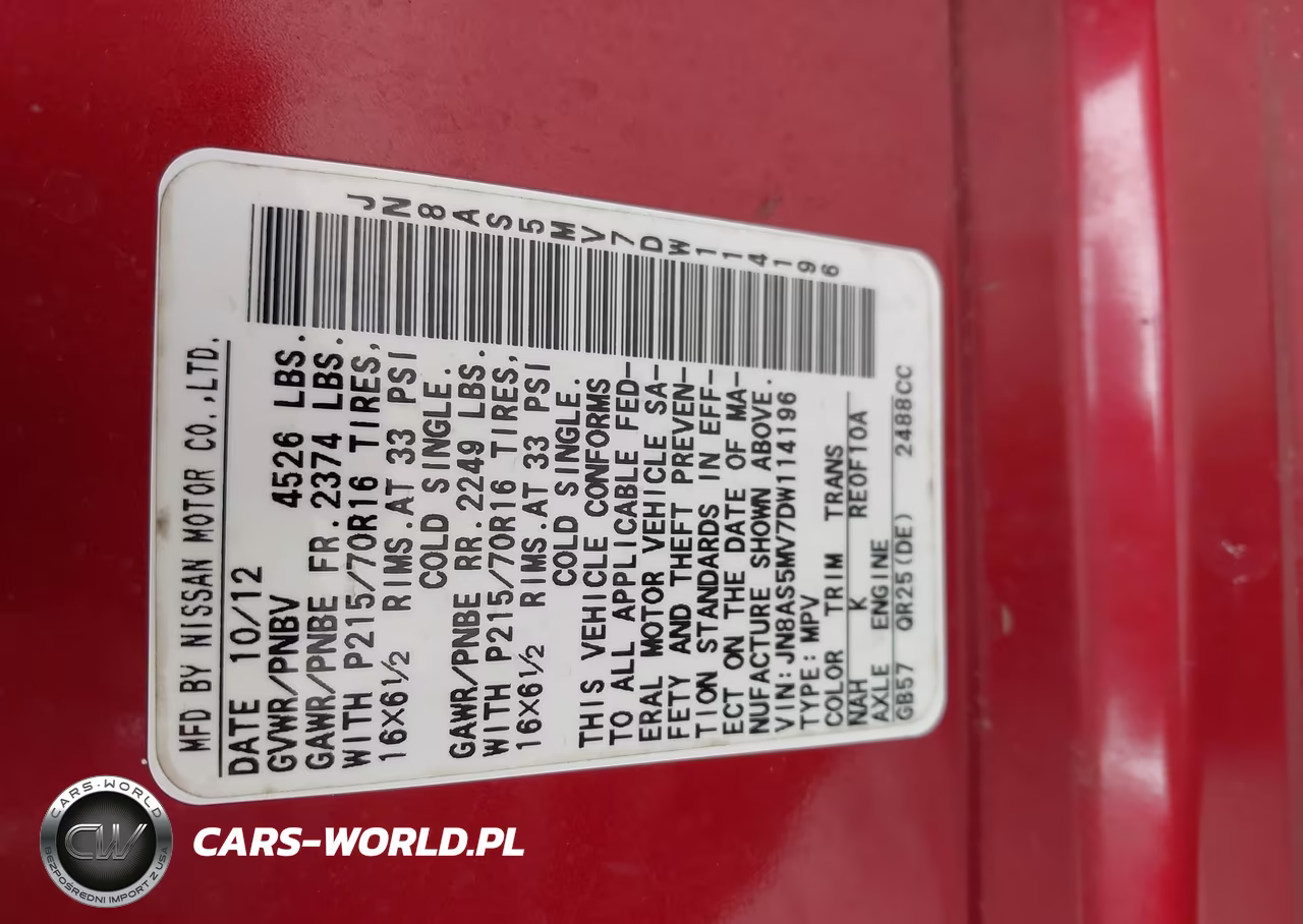 2013 Nissan Rogue S VIN:JN8AS5MV7DW114196 - 9