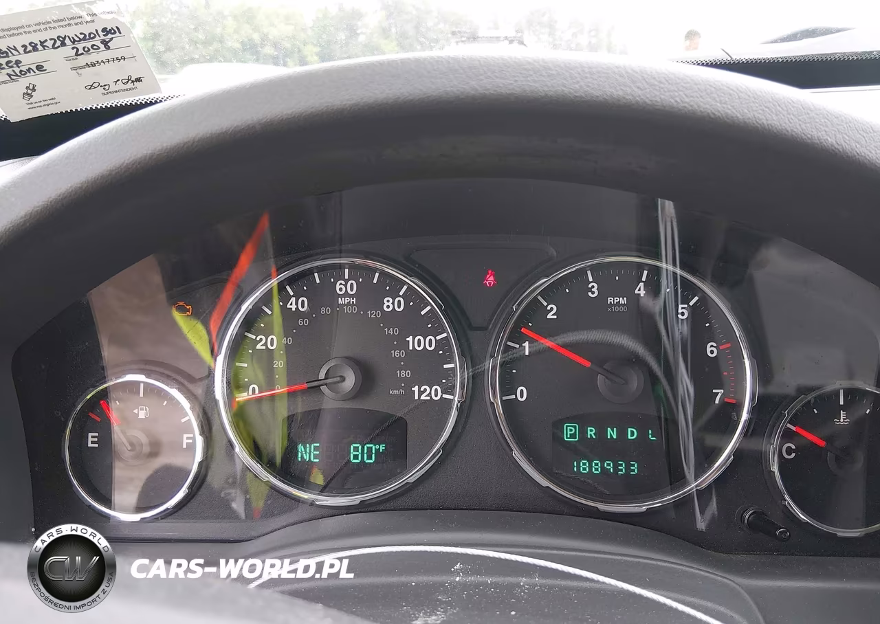 2008 Jeep Liberty Sport VIN:1J8GN28K28W201501 - 7