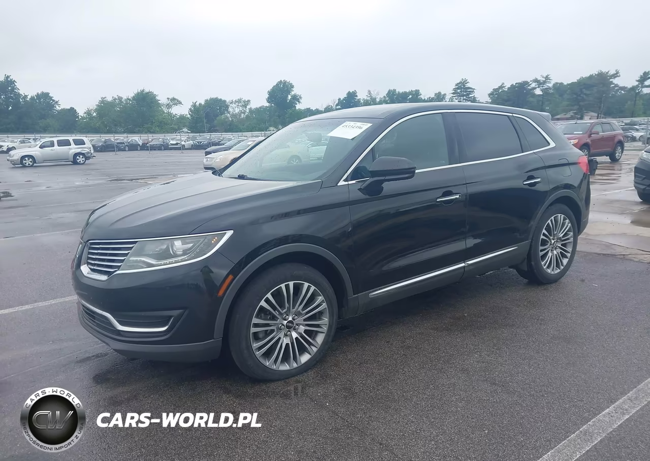 2017 Lincoln Mkx Reserve VIN:2LMPJ8LR7HBL13996 - 2