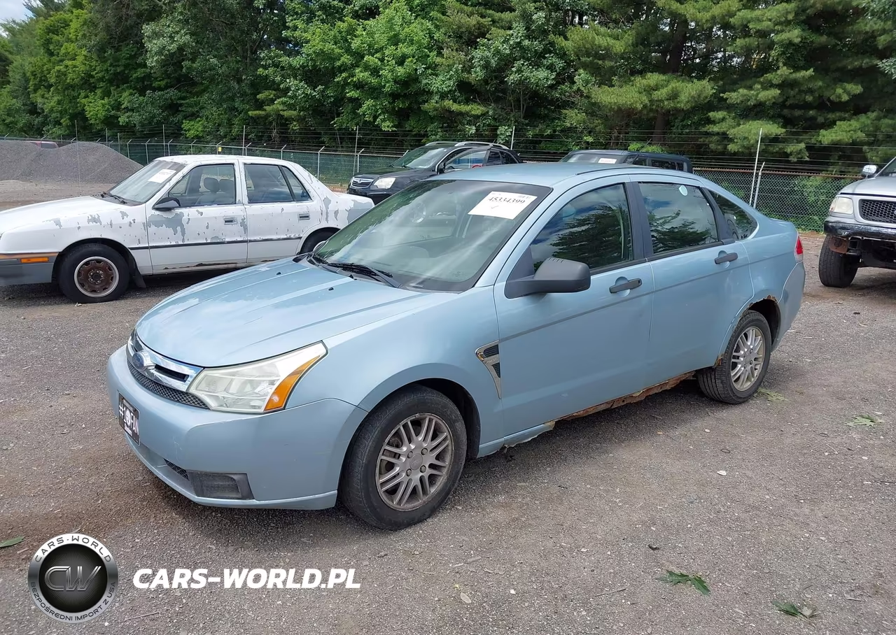 2008 Ford Focus Se-Ses VIN:1FAHP35N08W155747 - 2