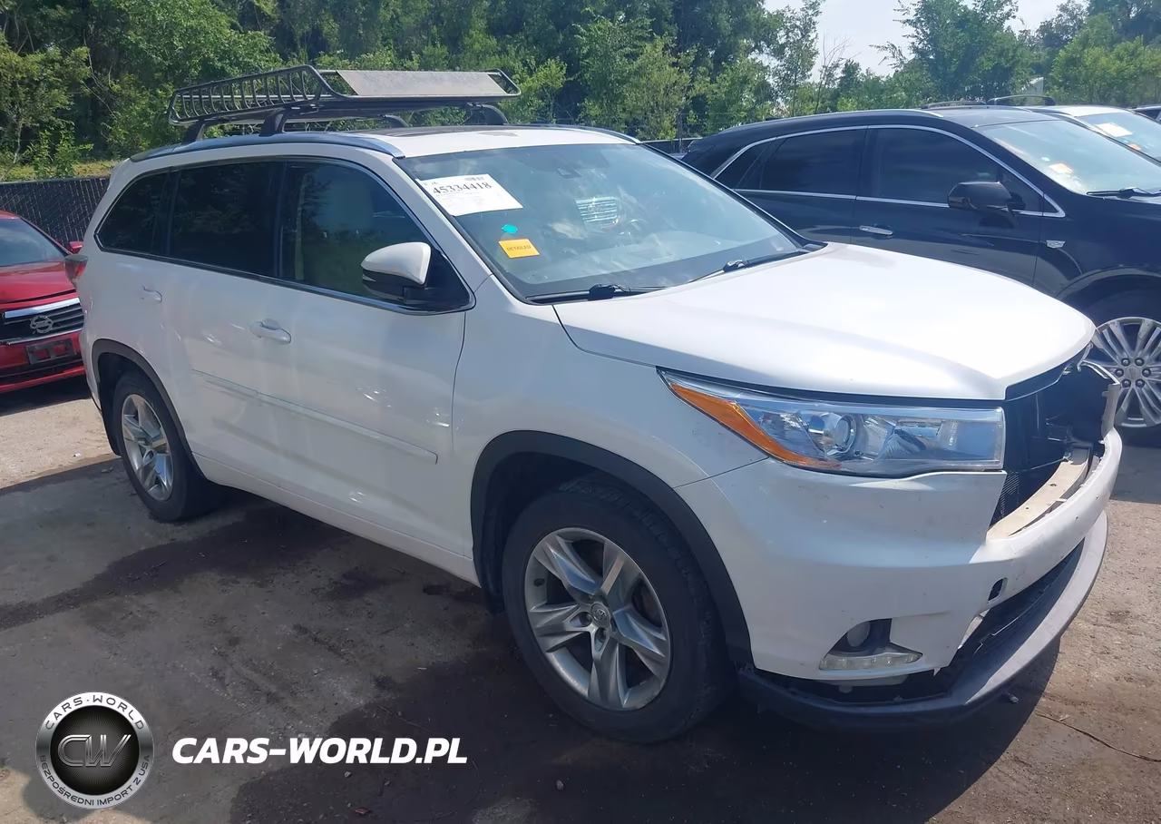 2015 Toyota Highlander Limited Platinum V6 – zdjęcie 1 z 17