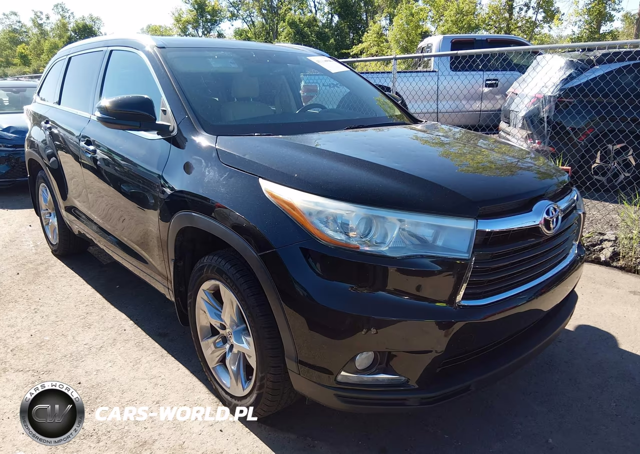 2014 Toyota Highlander Limited V6 – zdjęcie 1 z 17