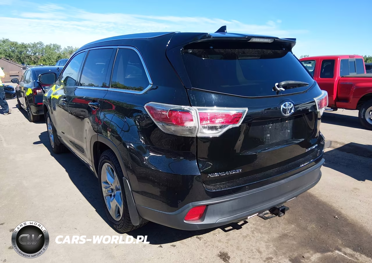 2014 Toyota Highlander Limited V6 VIN:5TDDKRFH2ES024477 - 3