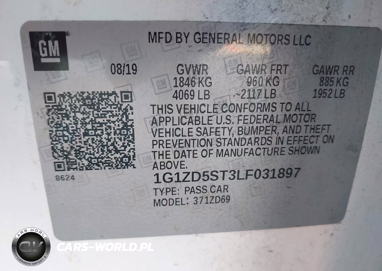 2020 Chevrolet Malibu Fwd Lt VIN:1G1ZD5ST3LF031897 - 9