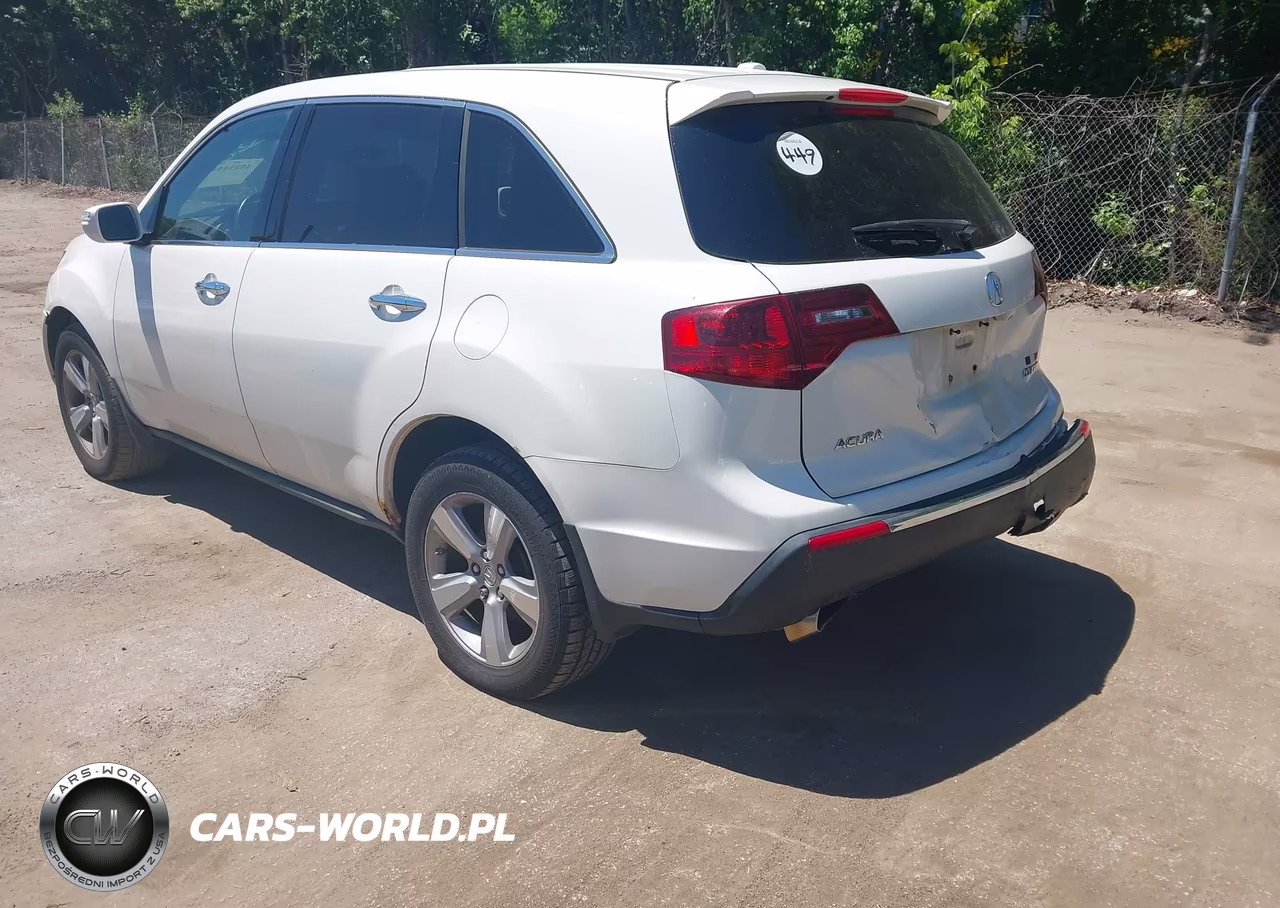 2012 Acura Mdx Advance Package VIN:2HNYD2H63CH004629 - 3