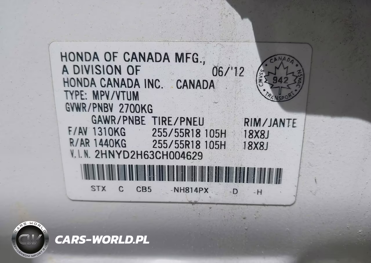 2012 Acura Mdx Advance Package VIN:2HNYD2H63CH004629 - 9