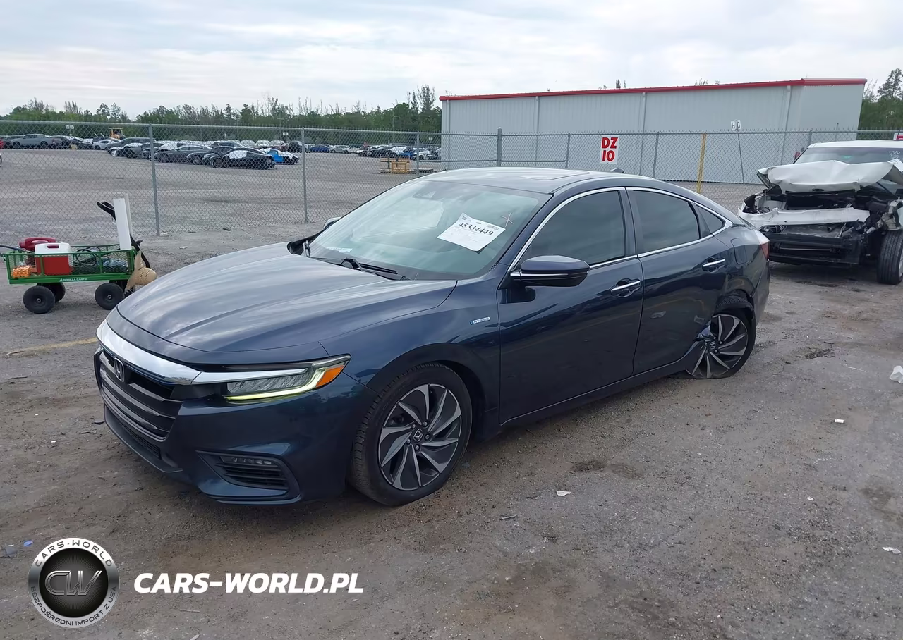 2019 Honda Insight Touring VIN:19XZE4F97KE022383 - 2