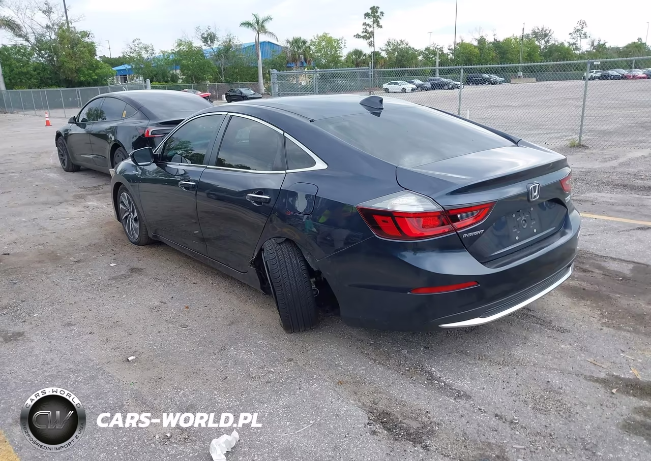 2019 Honda Insight Touring VIN:19XZE4F97KE022383 - 3