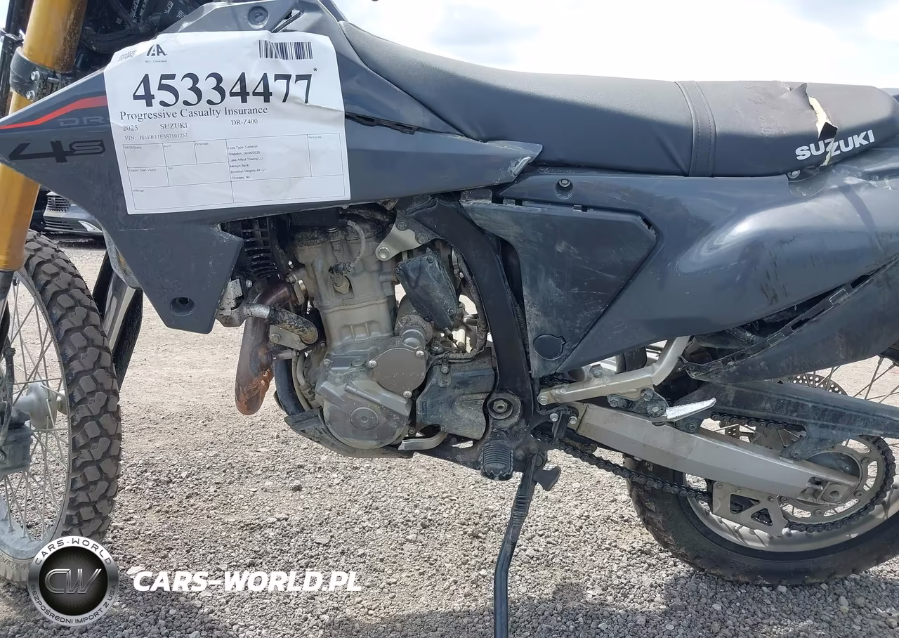 2025 Suzuki Dr-Z400 S VIN:JS1ER11E3S7101257 - 9