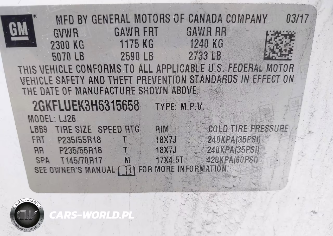 2017 GMC Terrain Slt VIN:2GKFLUEK3H6315658 - 9