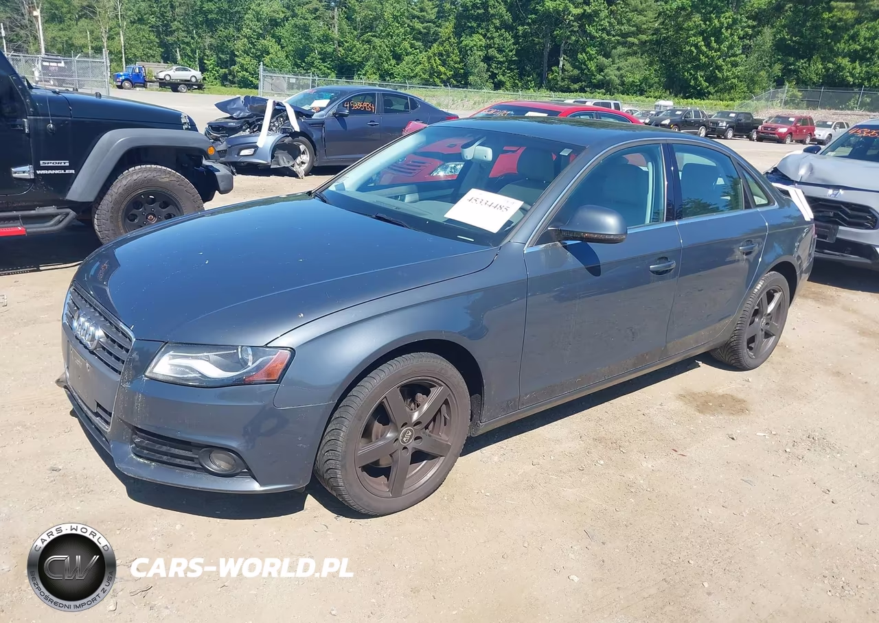 2009 Audi A4 2.0T Premium VIN:WAUSF78K59N023437 - 2