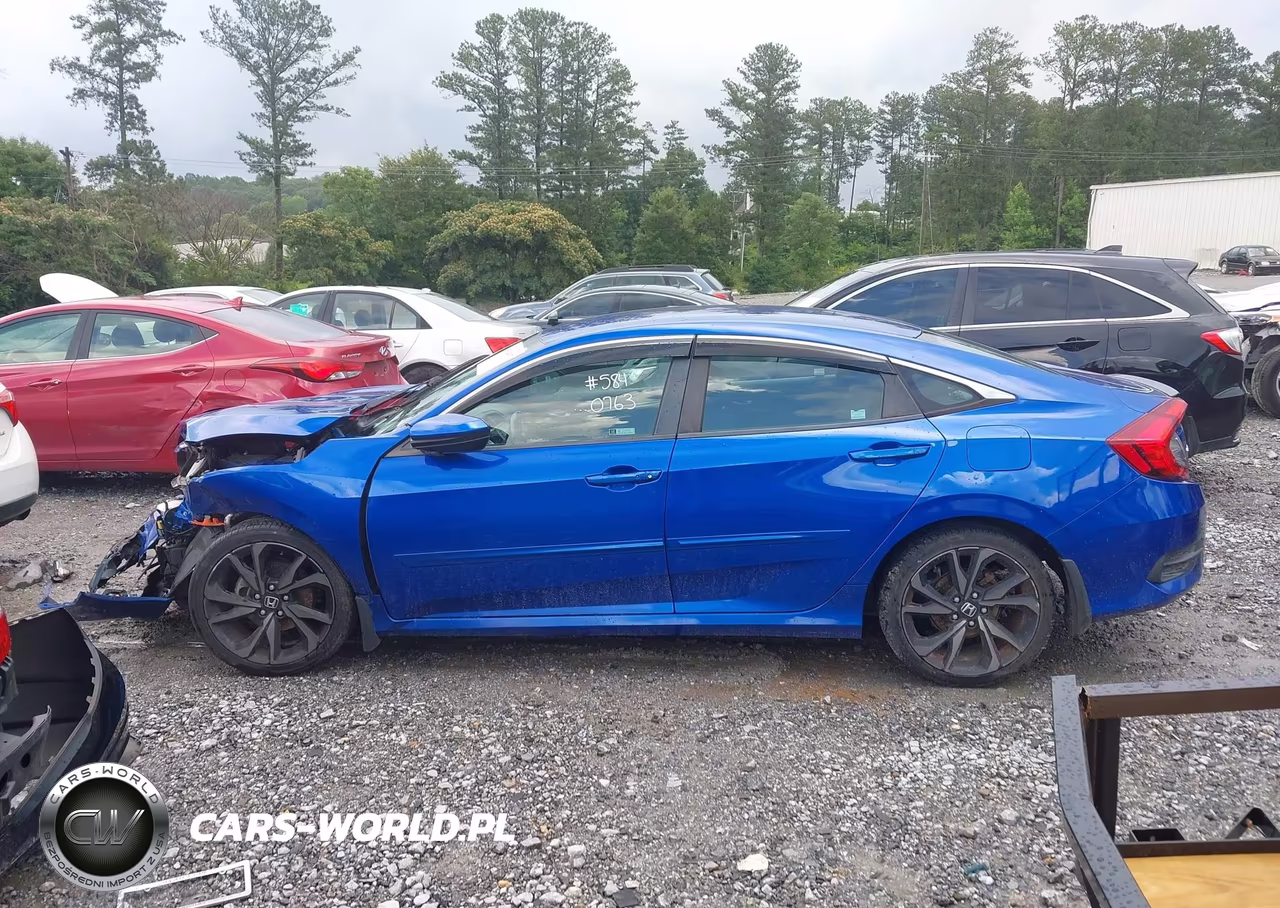 2019 Honda Civic Sport VIN:19XFC2F82KE040763 - 13