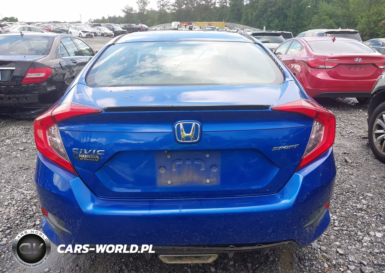 2019 Honda Civic Sport VIN:19XFC2F82KE040763 - 15