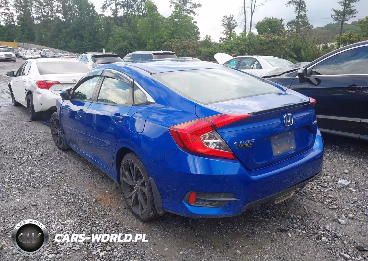 2019 Honda Civic Sport VIN:19XFC2F82KE040763 - 3