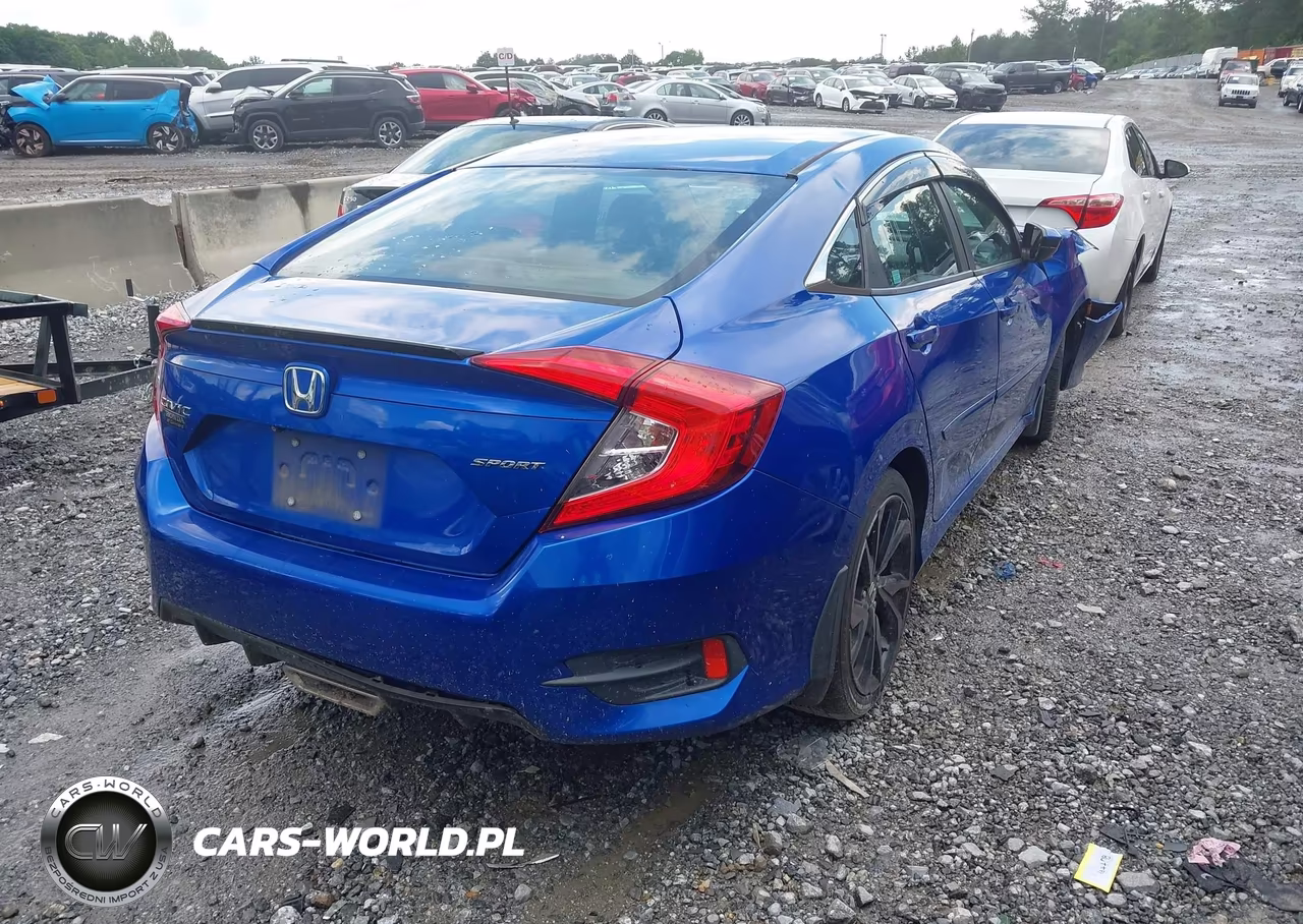 2019 Honda Civic Sport VIN:19XFC2F82KE040763 - 4