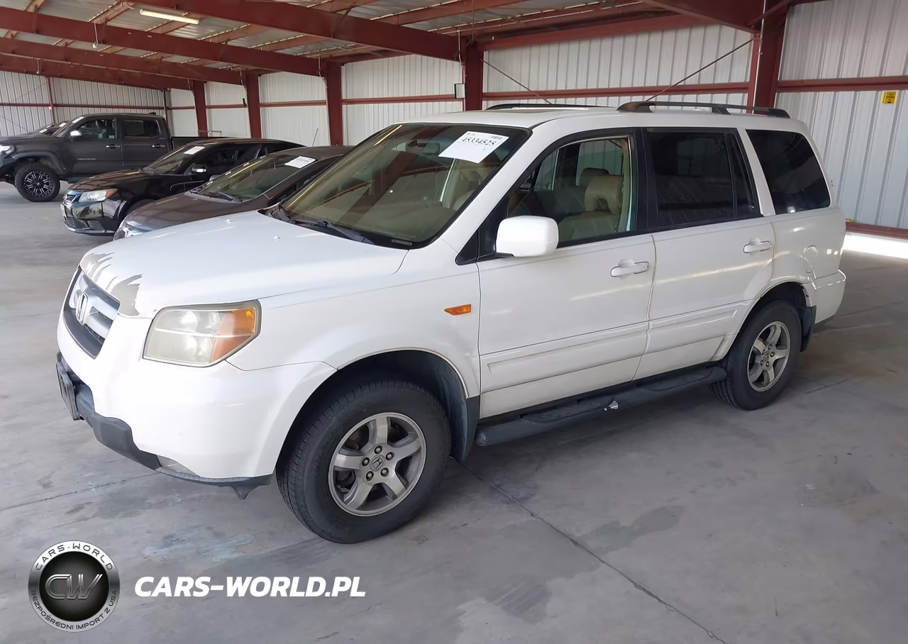 2007 Honda Pilot Ex-L VIN:5FNYF287X7B011212 - 2