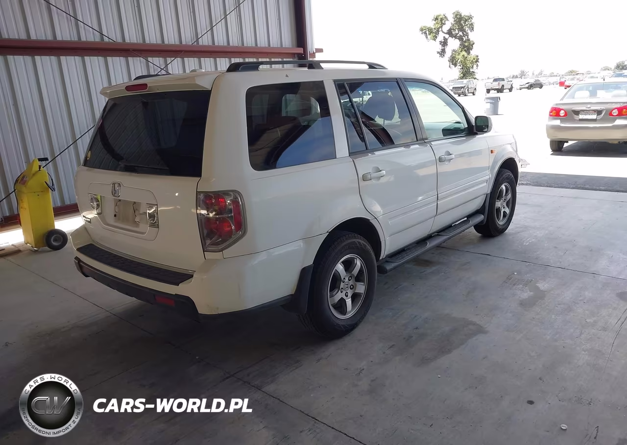 2007 Honda Pilot Ex-L VIN:5FNYF287X7B011212 - 4