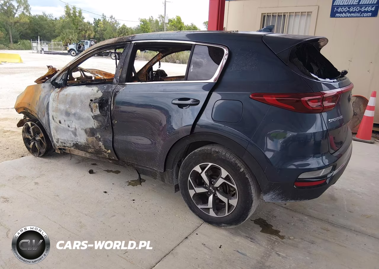 2021 Kia Sportage Lx VIN:KNDPM3AC6M7928888 - 3
