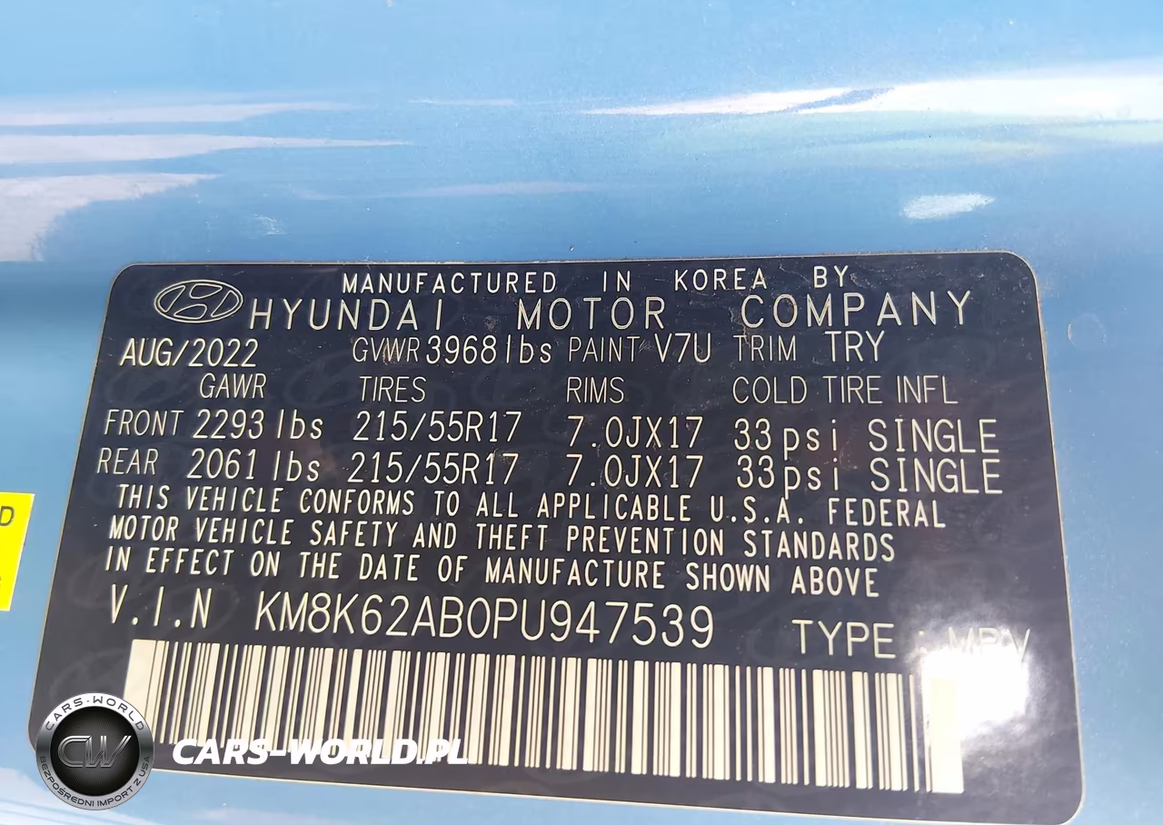 2023 Hyundai Kona Sel VIN:KM8K62AB0PU947539 - 9