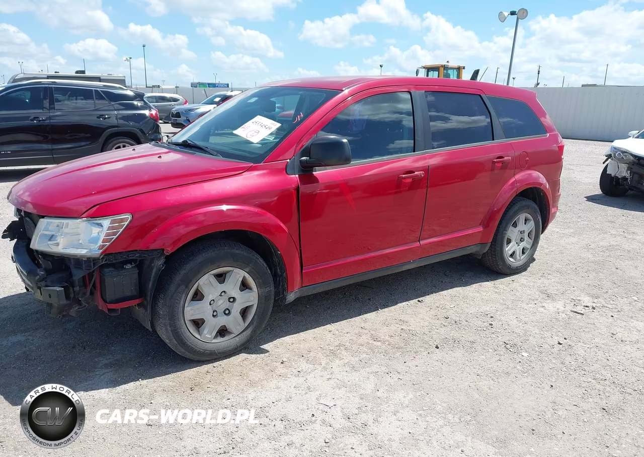 2012 Dodge Journey Se-Avp VIN:3C4PDCAB4CT306839 - 2