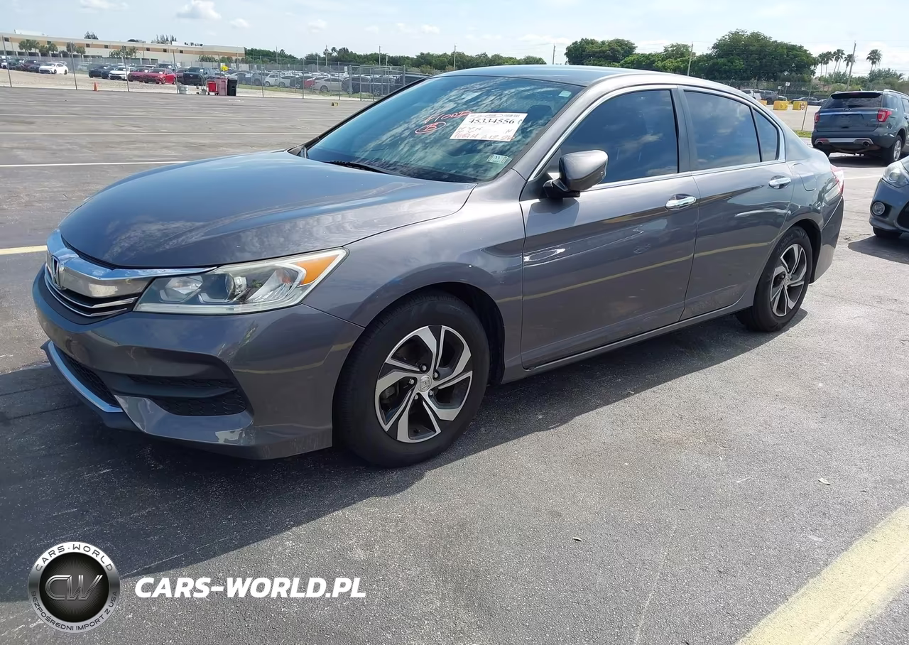 2016 Honda Accord Lx VIN:1HGCR2F31GA209687 - 2