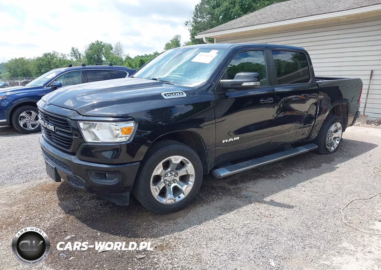 2019 Ram 1500 Big Horn-Lone Star 4X4 5'7 Box VIN:1C6RRFFG6KN874564 - 2