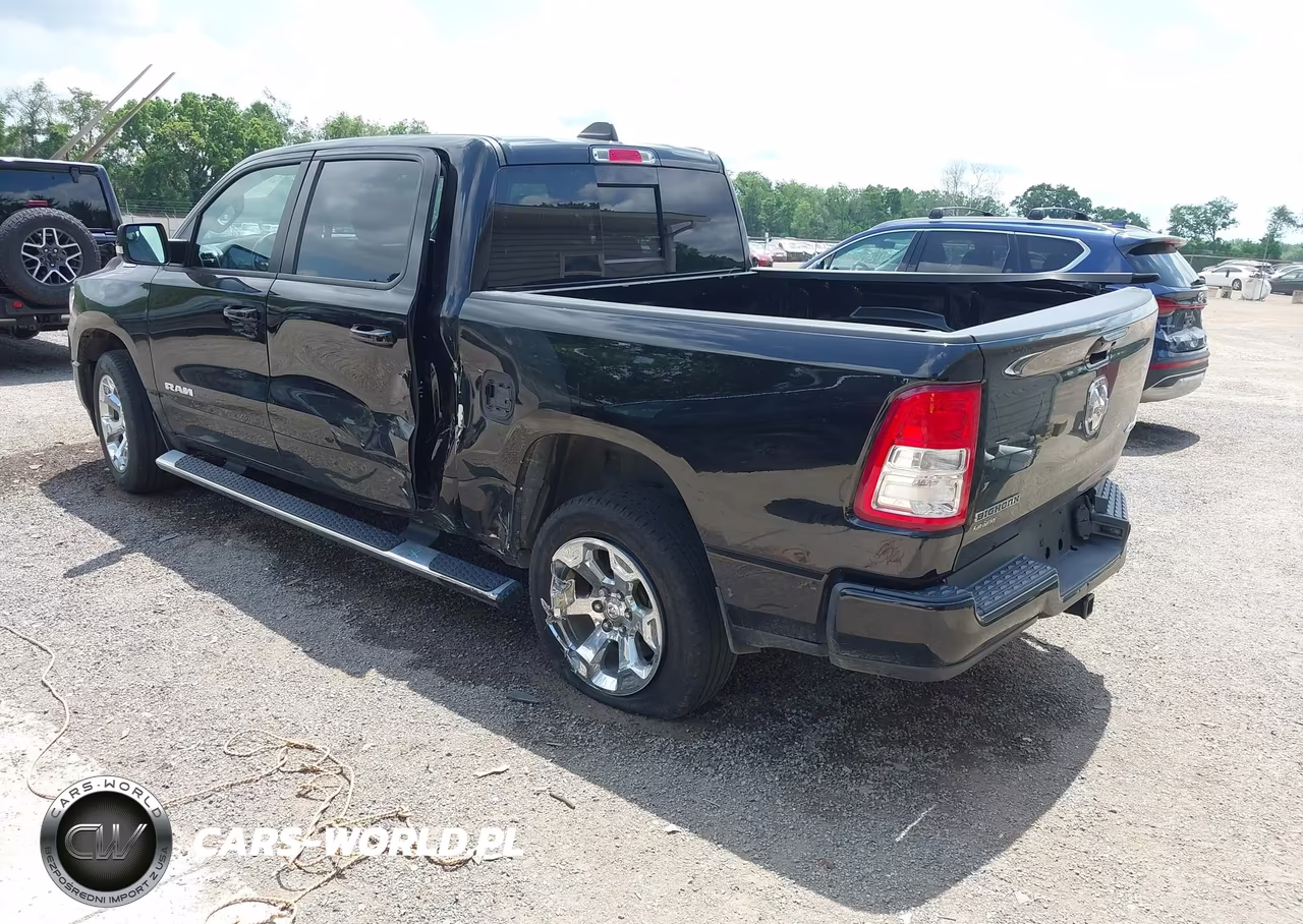 2019 Ram 1500 Big Horn-Lone Star 4X4 5'7 Box VIN:1C6RRFFG6KN874564 - 3