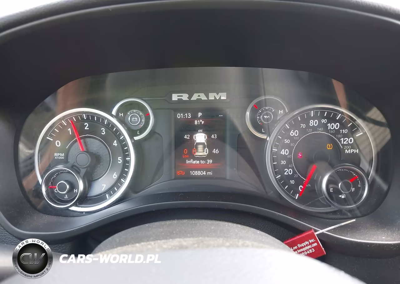 2019 Ram 1500 Big Horn-Lone Star 4X4 5'7 Box VIN:1C6RRFFG6KN874564 - 7