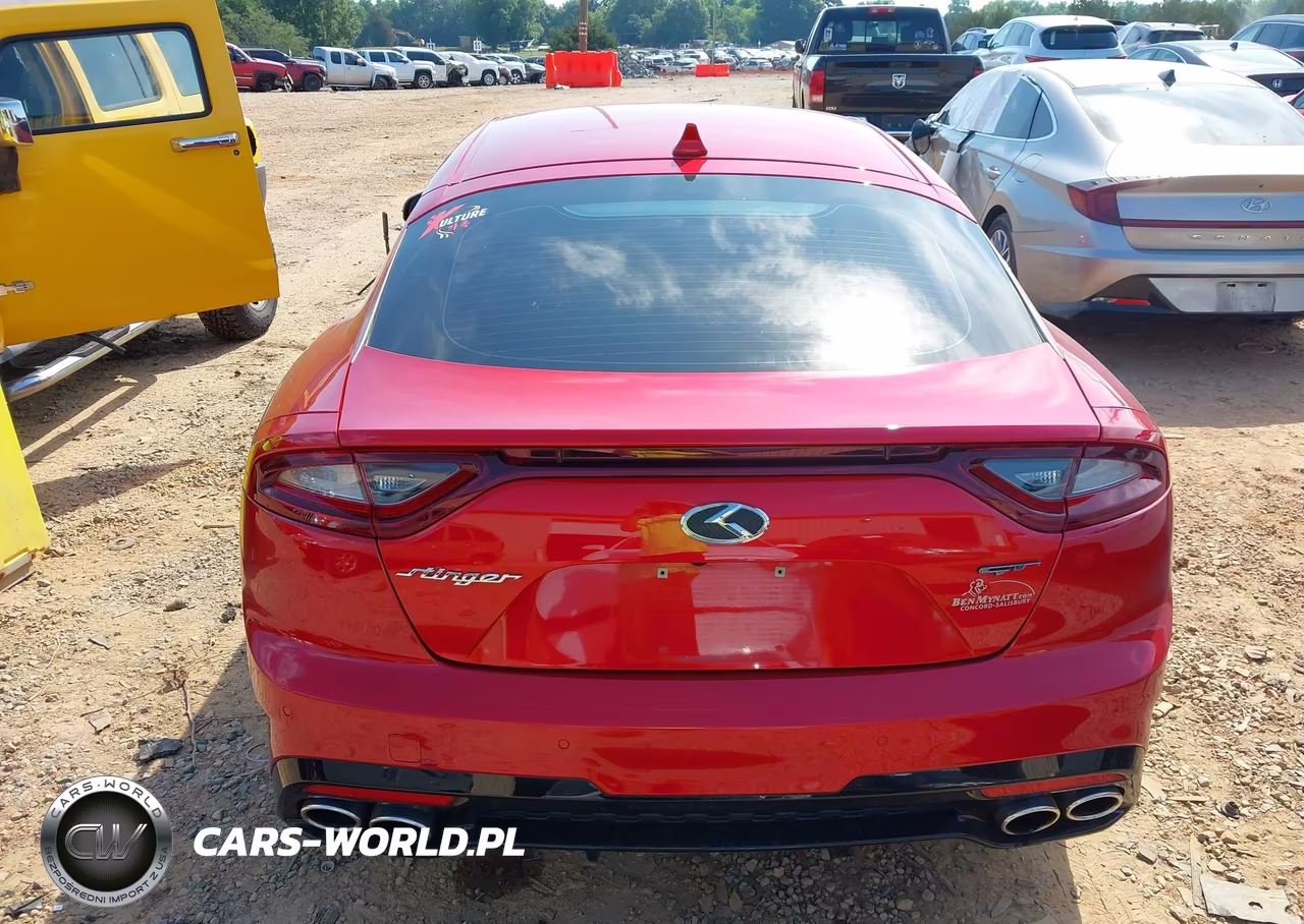 2019 Kia Stinger Gt VIN:KNAE35LC2K6050928 - 16