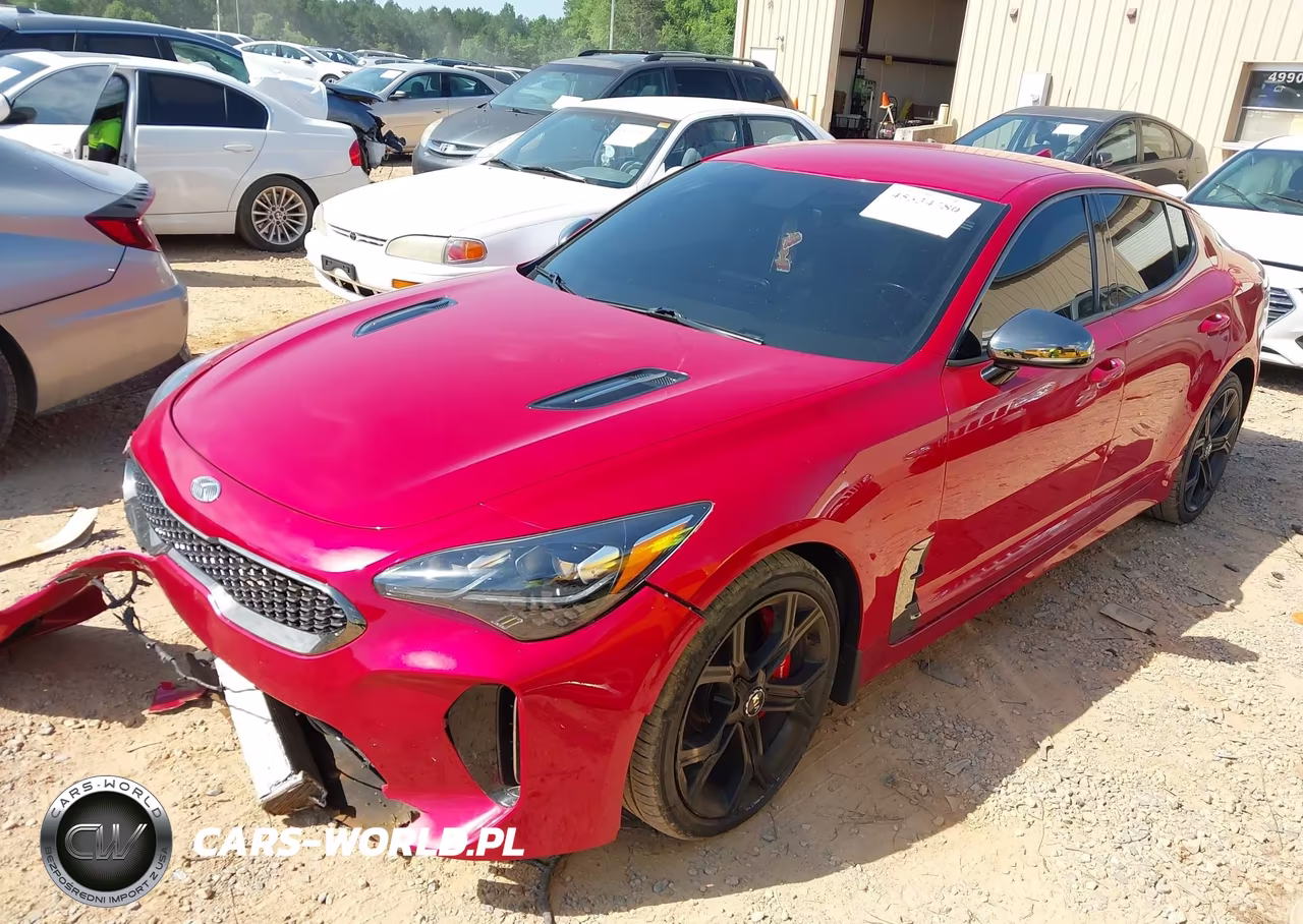 2019 Kia Stinger Gt VIN:KNAE35LC2K6050928 - 2