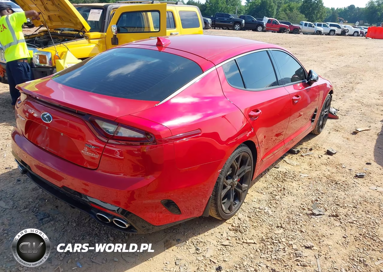 2019 Kia Stinger Gt VIN:KNAE35LC2K6050928 - 4